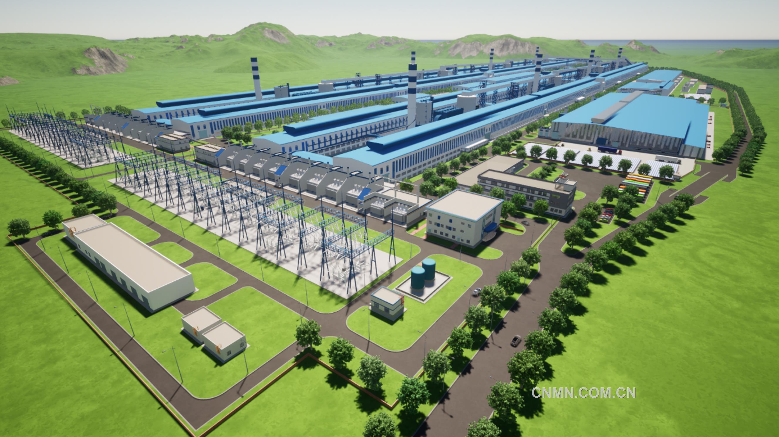 中铝华润电解铝工程数字化交付项目