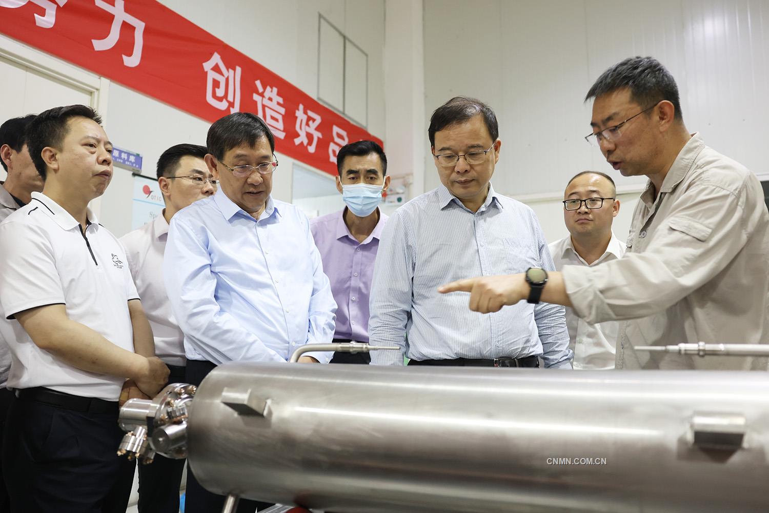 中国有色集团党委书记、董事长奚正平赴中色东方5