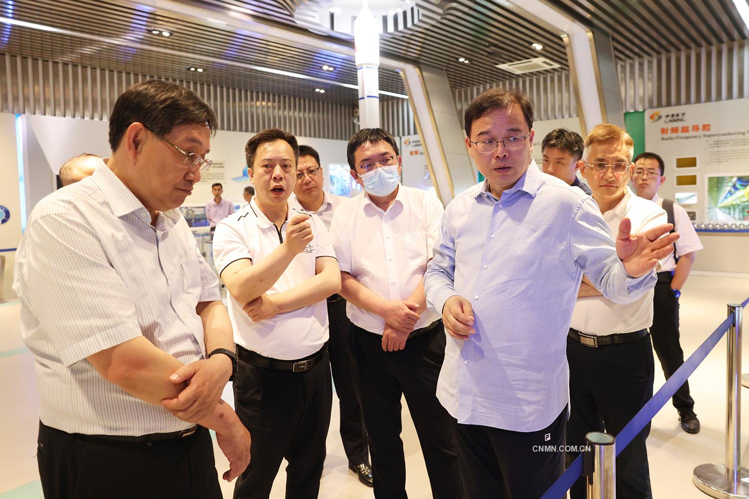 中国有色集团党委书记、董事长奚正平赴中色东方9