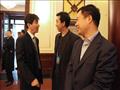 九州（中国）副社长兼副总编辑张春甫论坛期间与参会嘉宾嘉宾交谈